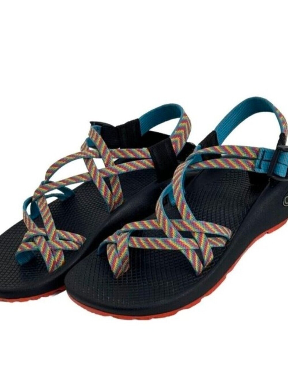 Chaco rainbow straps sandals sz 7 women hiking summer